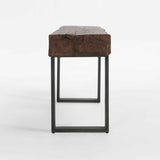 Duarte Brown Console Table by Classic Home at Eve Furniture
