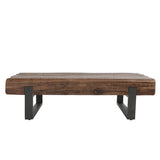 Duarte Coffee Table - Rustic Brown by Classic Home at Eve Furniture