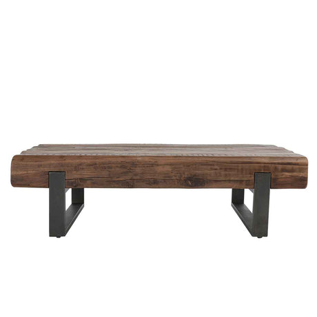 Duarte Coffee Table - Rustic Brown by Classic Home at Eve Furniture