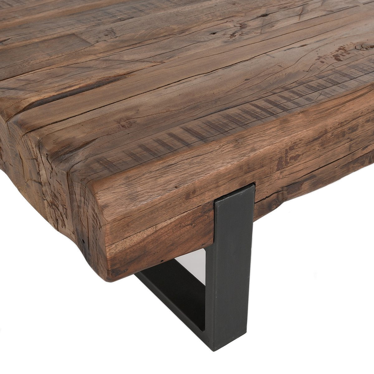 Duarte Coffee Table - Rustic Brown by Classic Home at Eve Furniture