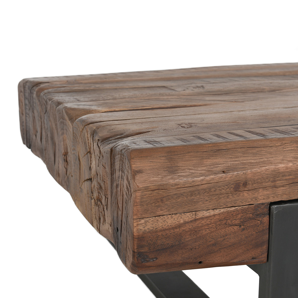 Duarte Coffee Table - Rustic Brown by Classic Home at Eve Furniture