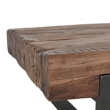 Duarte Coffee Table - Rustic Brown by Classic Home at Eve Furniture