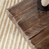 Duarte Coffee Table - Rustic Brown by Classic Home at Eve Furniture