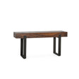 Duarte Console Table - Rustic Brown by Classic Home at Eve Furniture