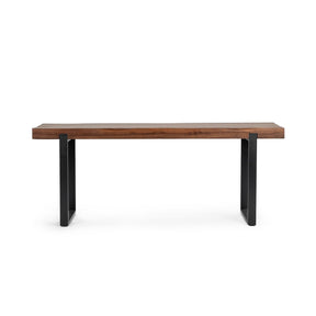Duarte Rustic Brown 92 Rectangle Counter Table by Classic Home at Eve Furniture
