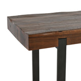Duarte Counter Table - Rustic Brown by Classic Home at Eve Furniture