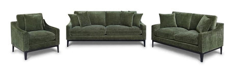 Duarte Dark Moss 3-Piece Living Room Set by Coaster at Eve Furniture