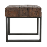 Duarte End Table - Rustic Brown by Classic Home at Eve Furniture