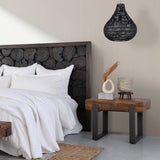 Duarte End Table - Rustic Brown by Classic Home at Eve Furniture