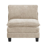 Dublin Dark Pewter Ottoman