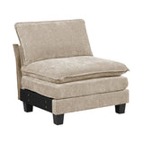 Dublin Dark Pewter Ottoman