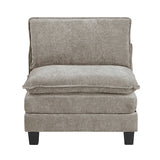 Dublin Dark Pewter Ottoman