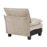 Dublin Dark Pewter Ottoman