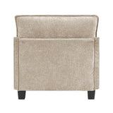 Dublin Dark Pewter Ottoman