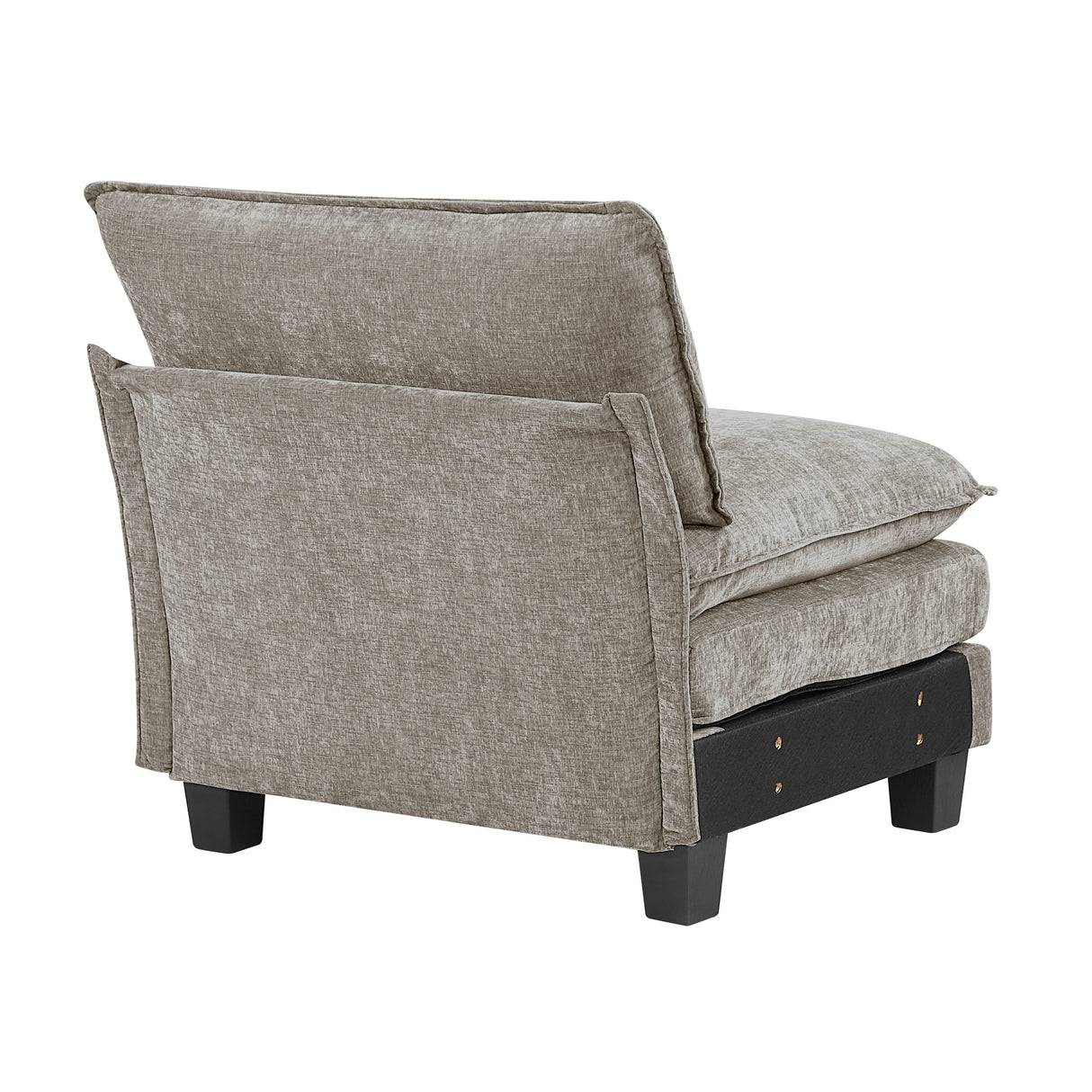 Dublin Dark Pewter Ottoman