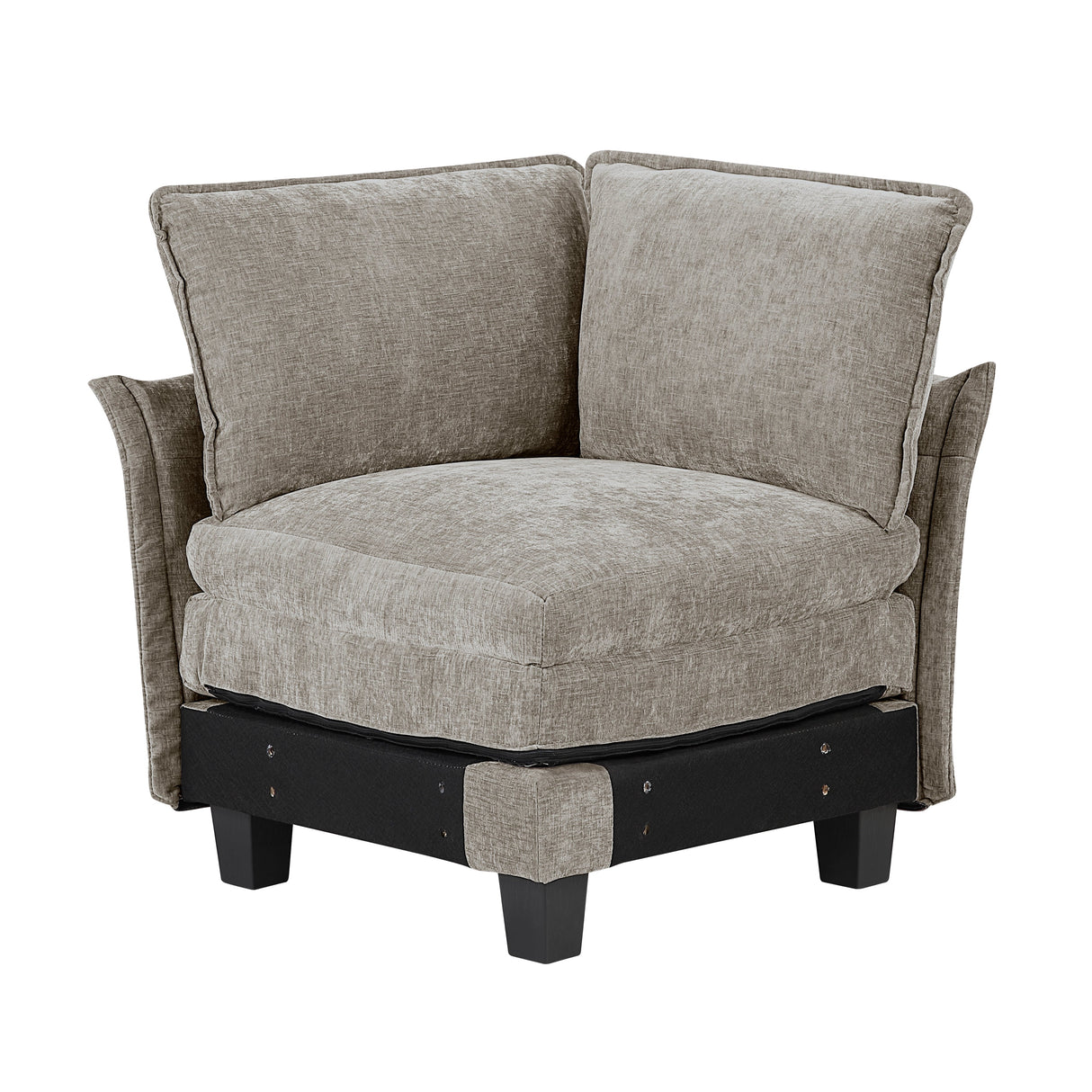 Dublin Dark Pewter Ottoman