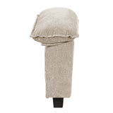Dublin Dark Pewter Ottoman
