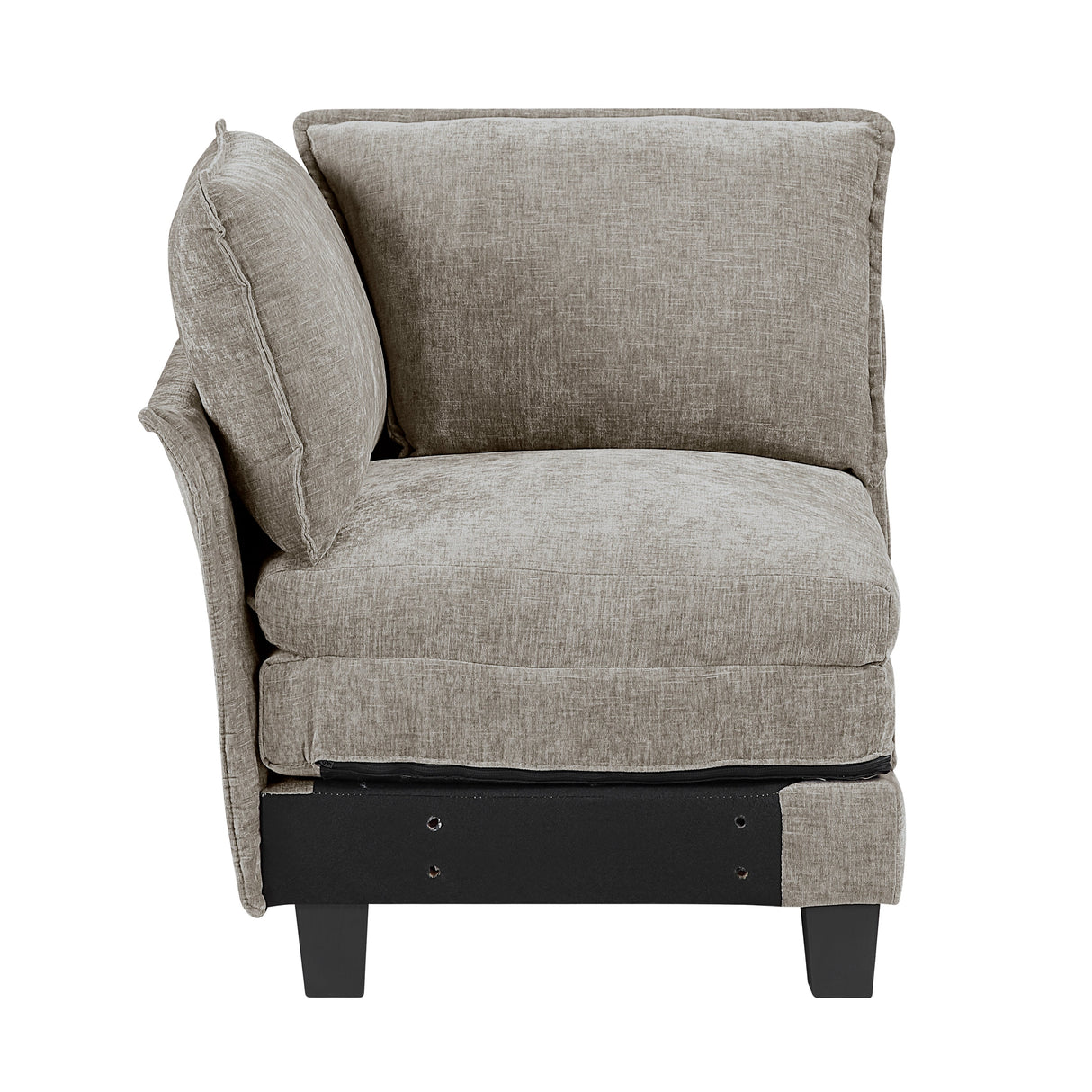 Dublin Dark Pewter Ottoman