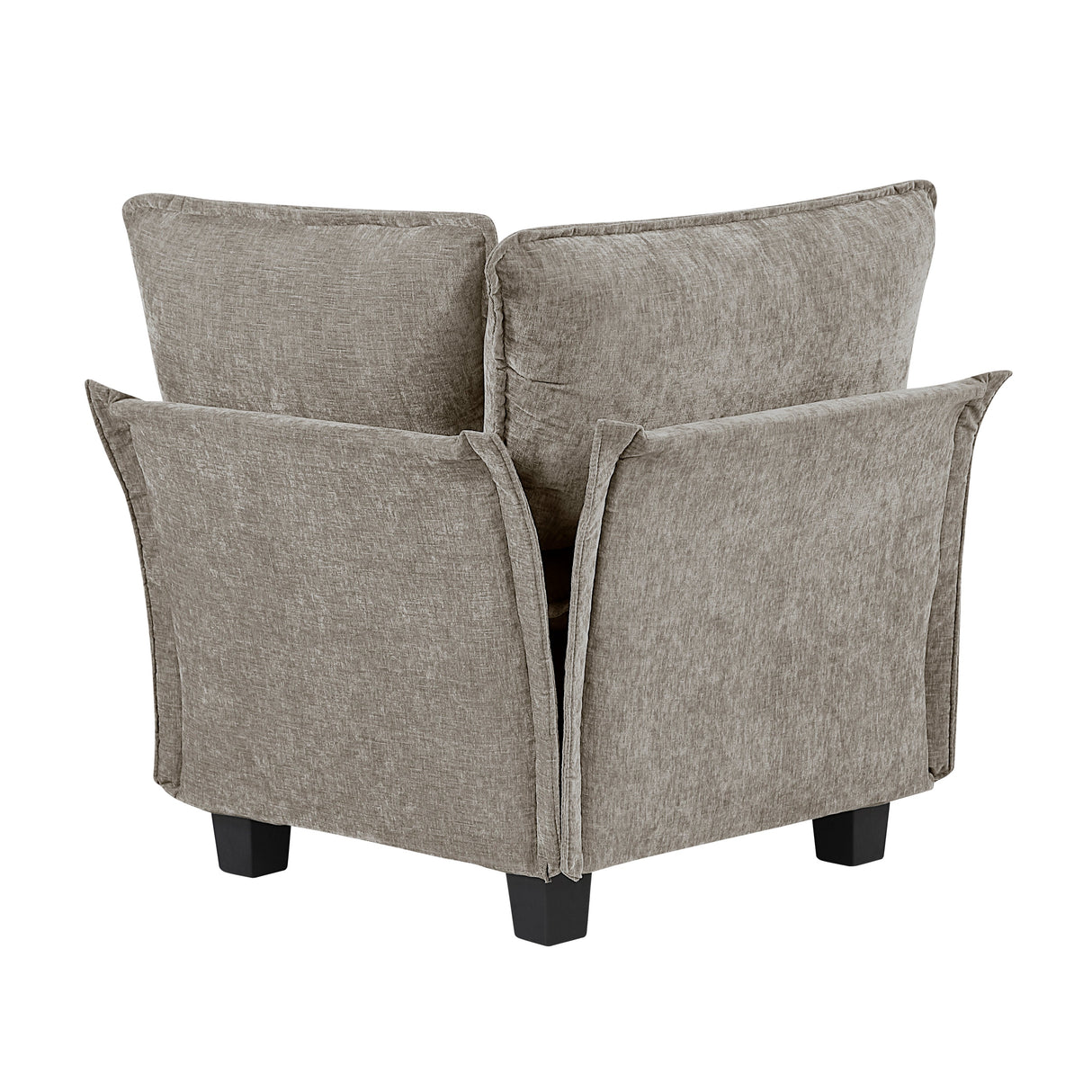 Dublin Dark Pewter Ottoman