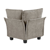 Dublin Dark Pewter Ottoman