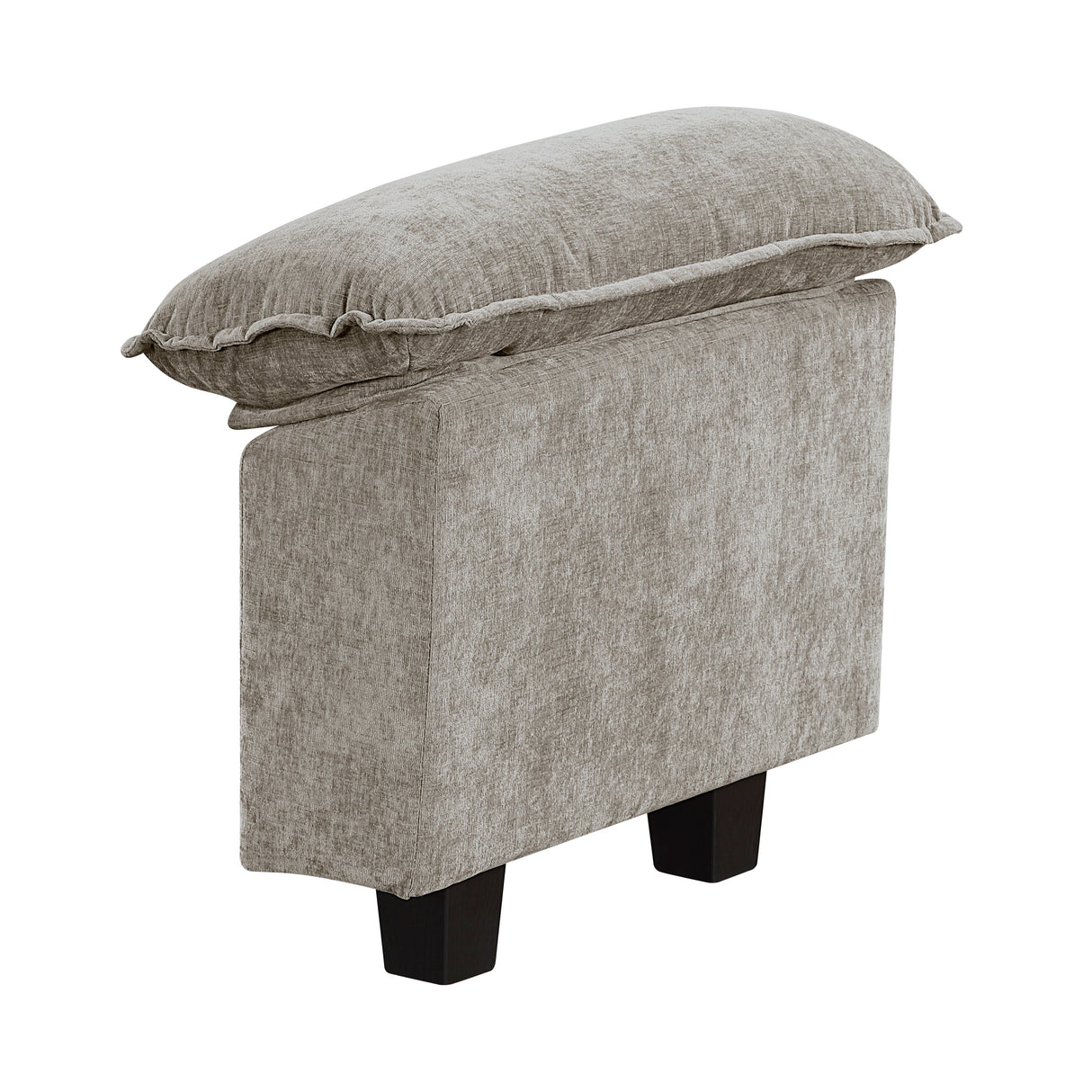 Dublin Dark Pewter Ottoman