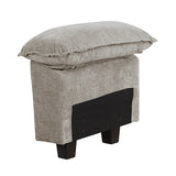 Dublin Dark Pewter Ottoman