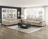 Dublin Dark Pewter Ottoman