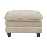 Dublin Dark Pewter Ottoman