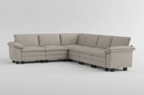 Dublin Dark Pewter Ottoman