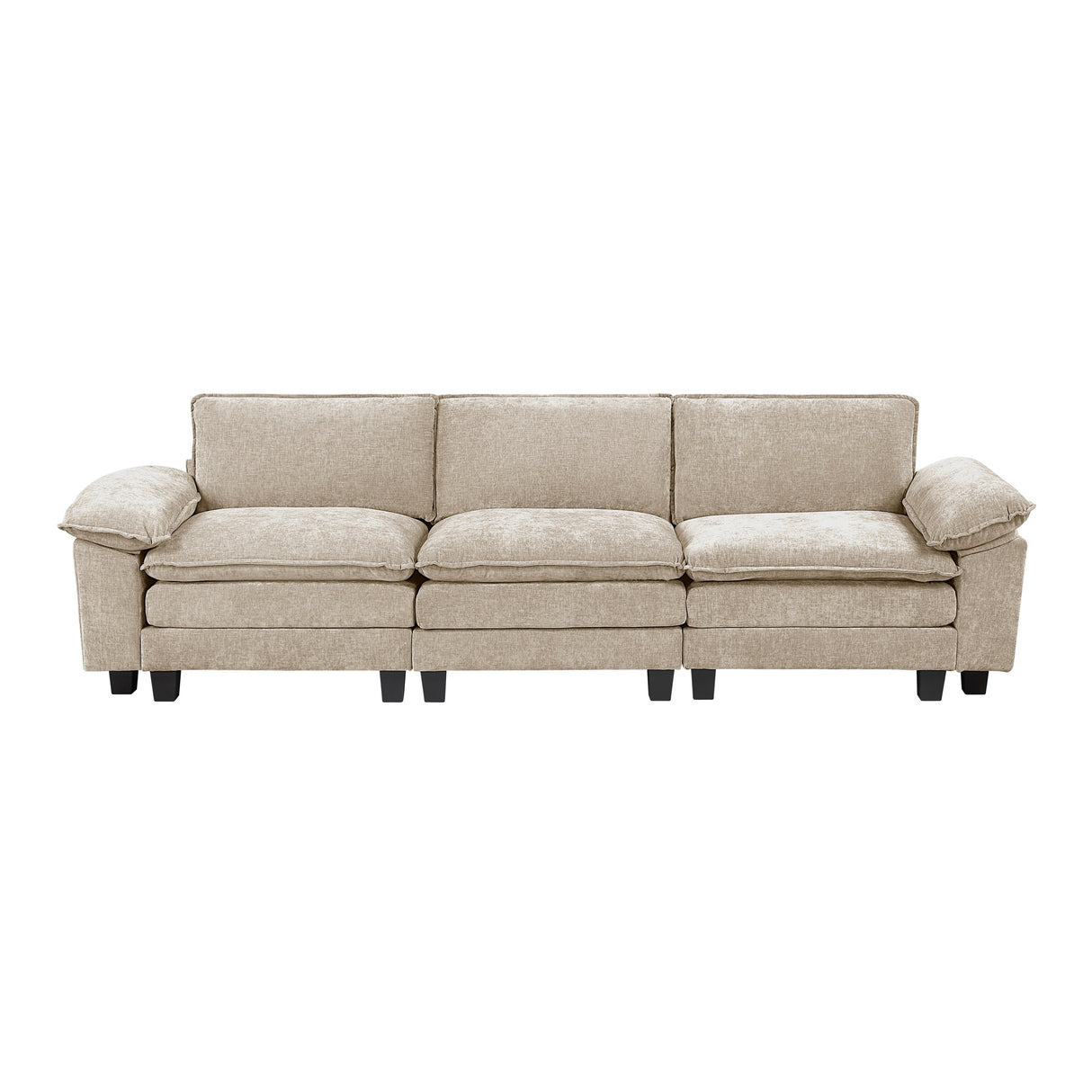 Dublin Dark Pewter Ottoman