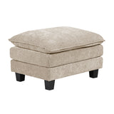 Dublin Dark Pewter Ottoman