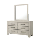 Dubuque Light Gray Mirror Only by Furniture of America at Eve Furniture
