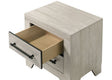 Dubuque Light Gray Nightstand by Furniture of America at Eve Furniture