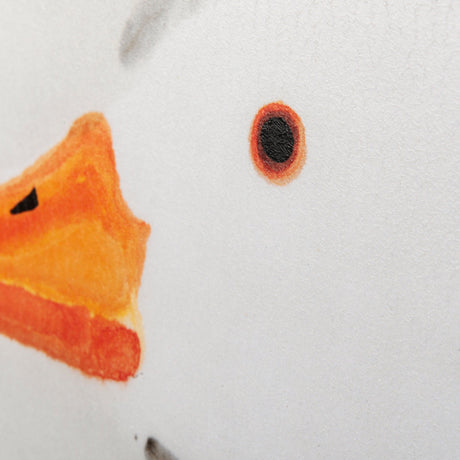 Duck Gazing I by Mercana Studio a Hand Embellished Textured Framed Art Print by Mercana at Eve Furniture