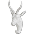 Dugaleon VII White Ibex Coat Hook by Mercana at Eve Furniture