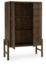 Dukestone Brown Accent Cabinet by Ashley at Eve Furniture
