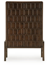 Dukestone Brown Accent Cabinet by Ashley at Eve Furniture