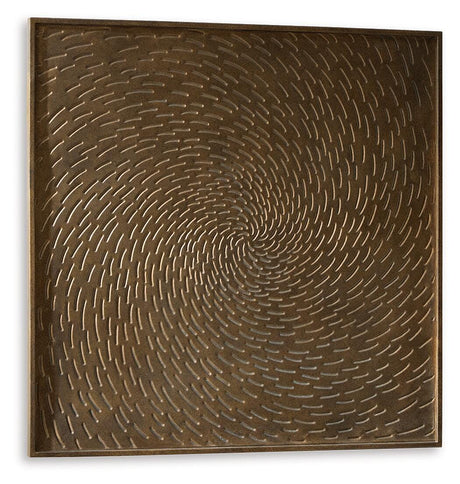 Dullter Antique Brown Wall Decor by Ashley at Eve Furniture