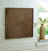 Dullter Antique Brown Wall Decor by Ashley at Eve Furniture