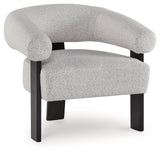Dultish Snow Accent Chair by Ashley at Eve Furniture