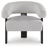 Dultish Snow Accent Chair by Ashley at Eve Furniture