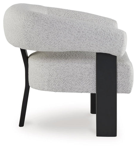 Dultish Snow Accent Chair by Ashley at Eve Furniture