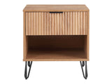 DUMBO 1.0 Nightstand in Golden Brown by Manhattan Comfort at Eve Furniture