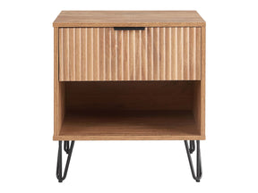 DUMBO 1.0 Nightstand in Golden Brown by Manhattan Comfort at Eve Furniture