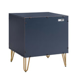 DUMBO 1.0 Nightstand in Midnight Blue by Manhattan Comfort at Eve Furniture