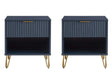 DUMBO 1.0 Nightstand in Midnight Blue (set of 2) by Manhattan Comfort at Eve Furniture