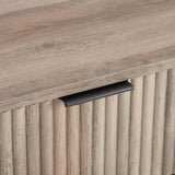 DUMBO 1.0 Nightstand in Rustic Grey by Manhattan Comfort at Eve Furniture