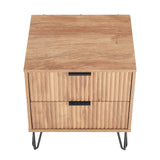 DUMBO 2.0 Nightstand in Golden Brown by Manhattan Comfort at Eve Furniture