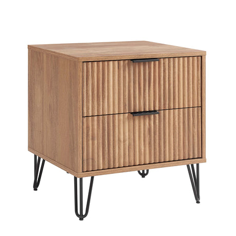 DUMBO 2.0 Nightstand in Golden Brown by Manhattan Comfort at Eve Furniture