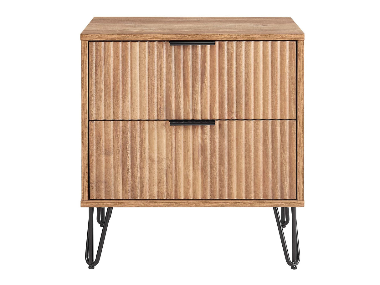 DUMBO 2.0 Nightstand in Golden Brown by Manhattan Comfort at Eve Furniture